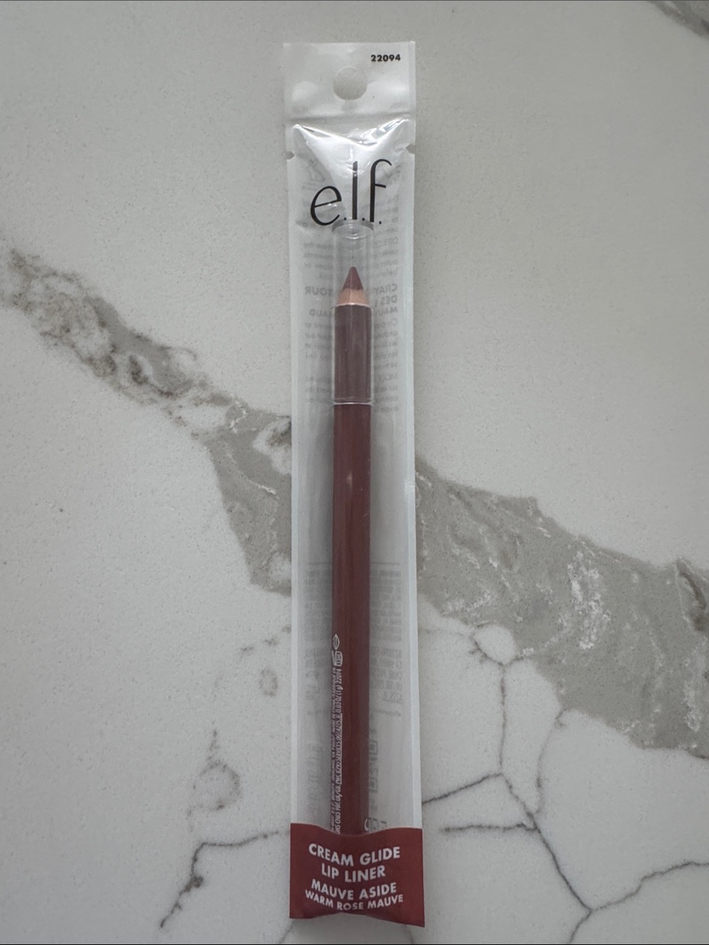 🌸5/$25🌸 ELF cream glide lip liner in mauve aside